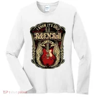I Know ItS Only Rock And Roll Women's Long Sleeve Shirt thumb 0