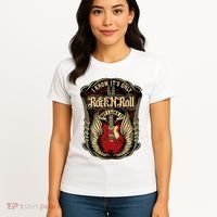 I Know ItS Only Rock And Roll Women's T-Shirt thumb 4