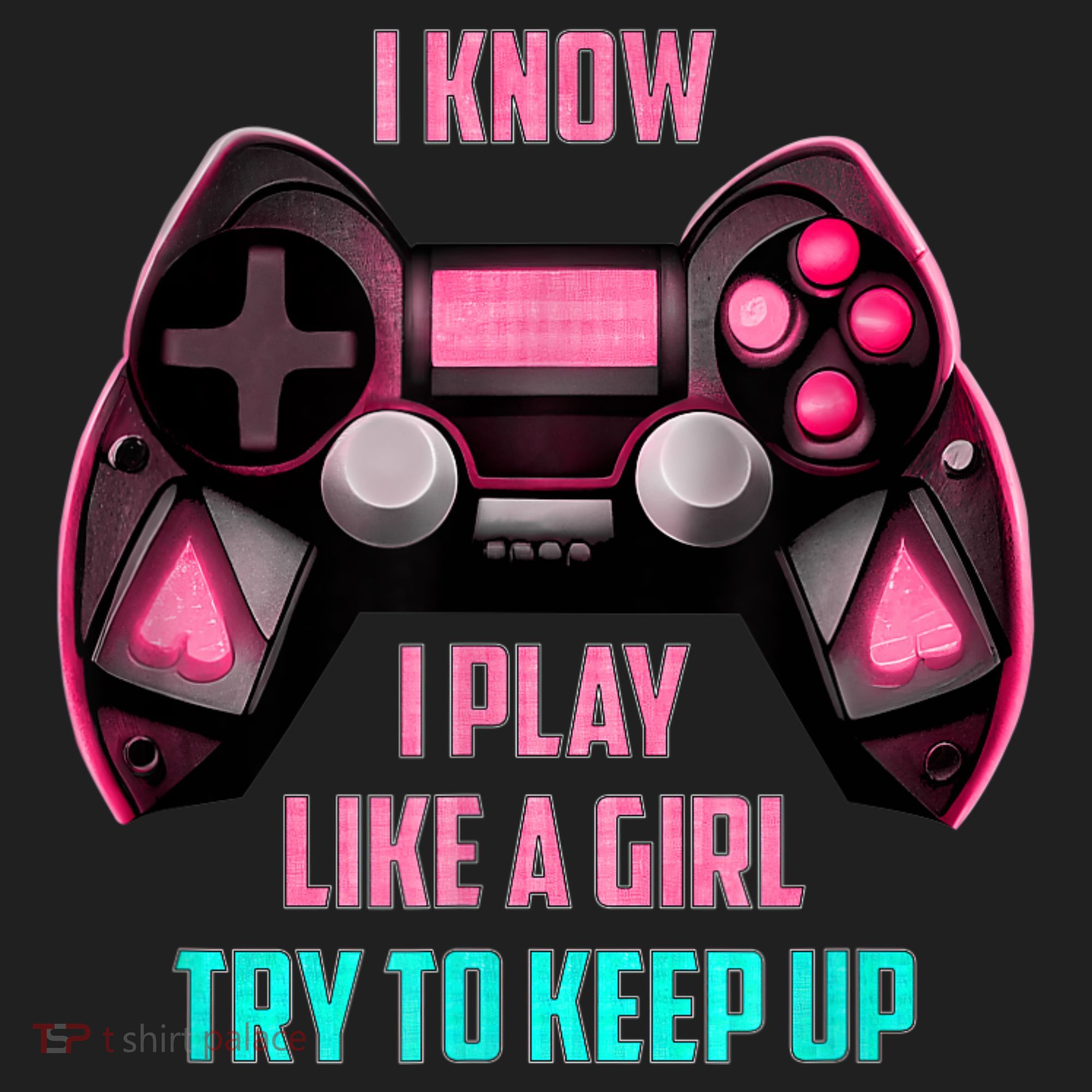 I Know I Play Like A Girl Funny Gamer Beanie