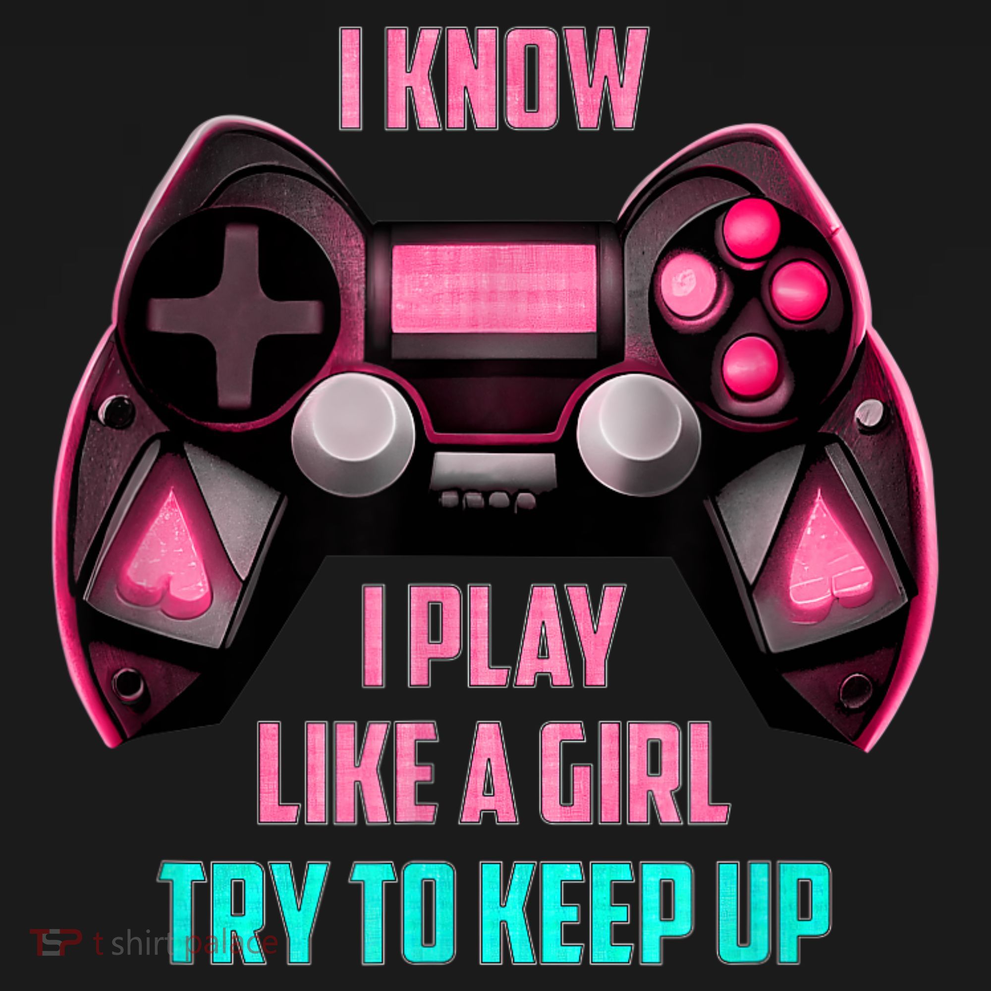 I Know I Play Like A Girl Funny Gamer Kids Sweatshirt