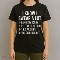 I Know I Swear A Lot T-Shirt thumb 4
