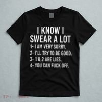 I Know I Swear A Lot T-Shirt thumb 5