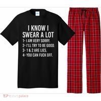 I Know I Swear A Lot Pajama Set thumb 0