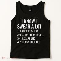 I Know I Swear A Lot Tank Top thumb 2