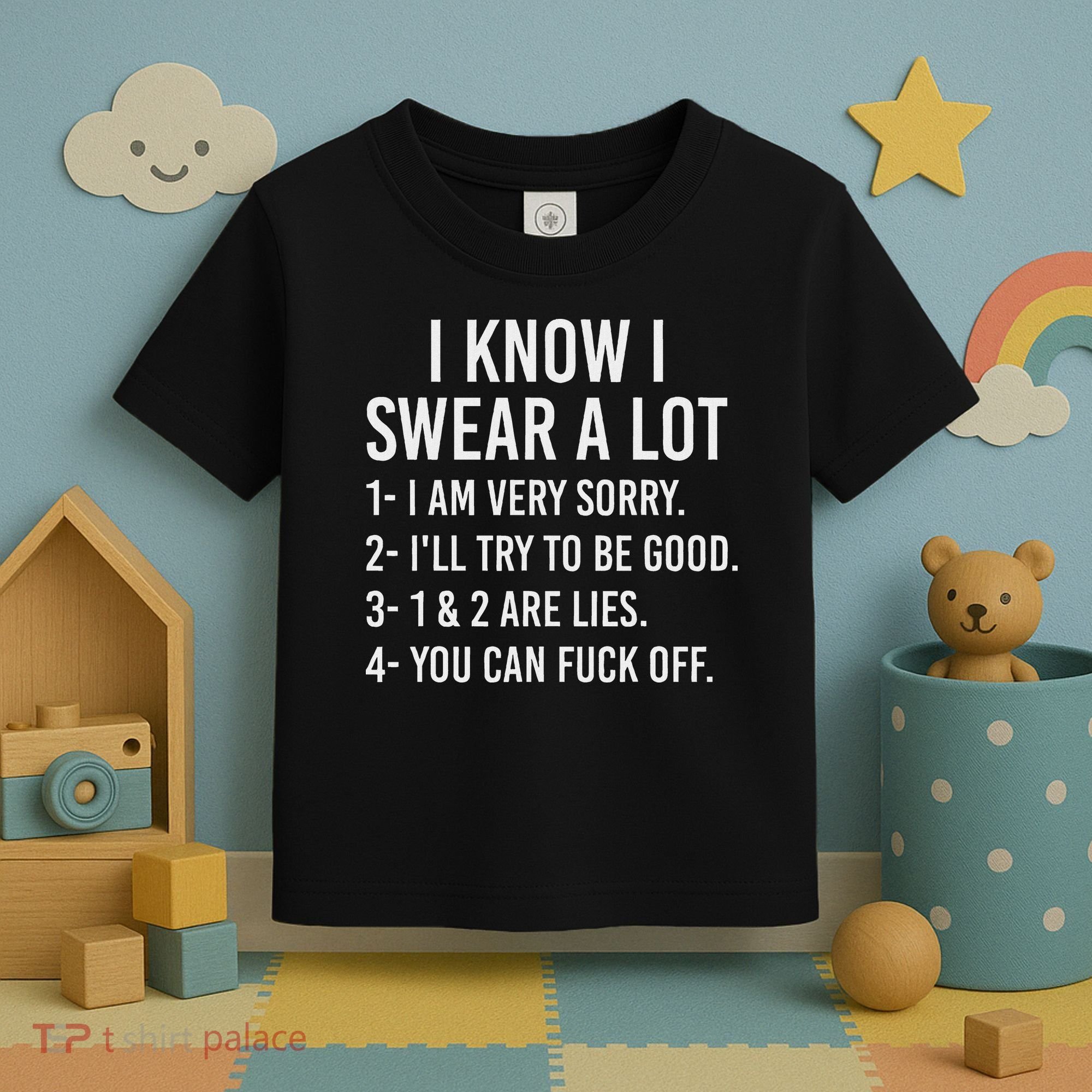 I Know I Swear A Lot Toddler T-Shirt