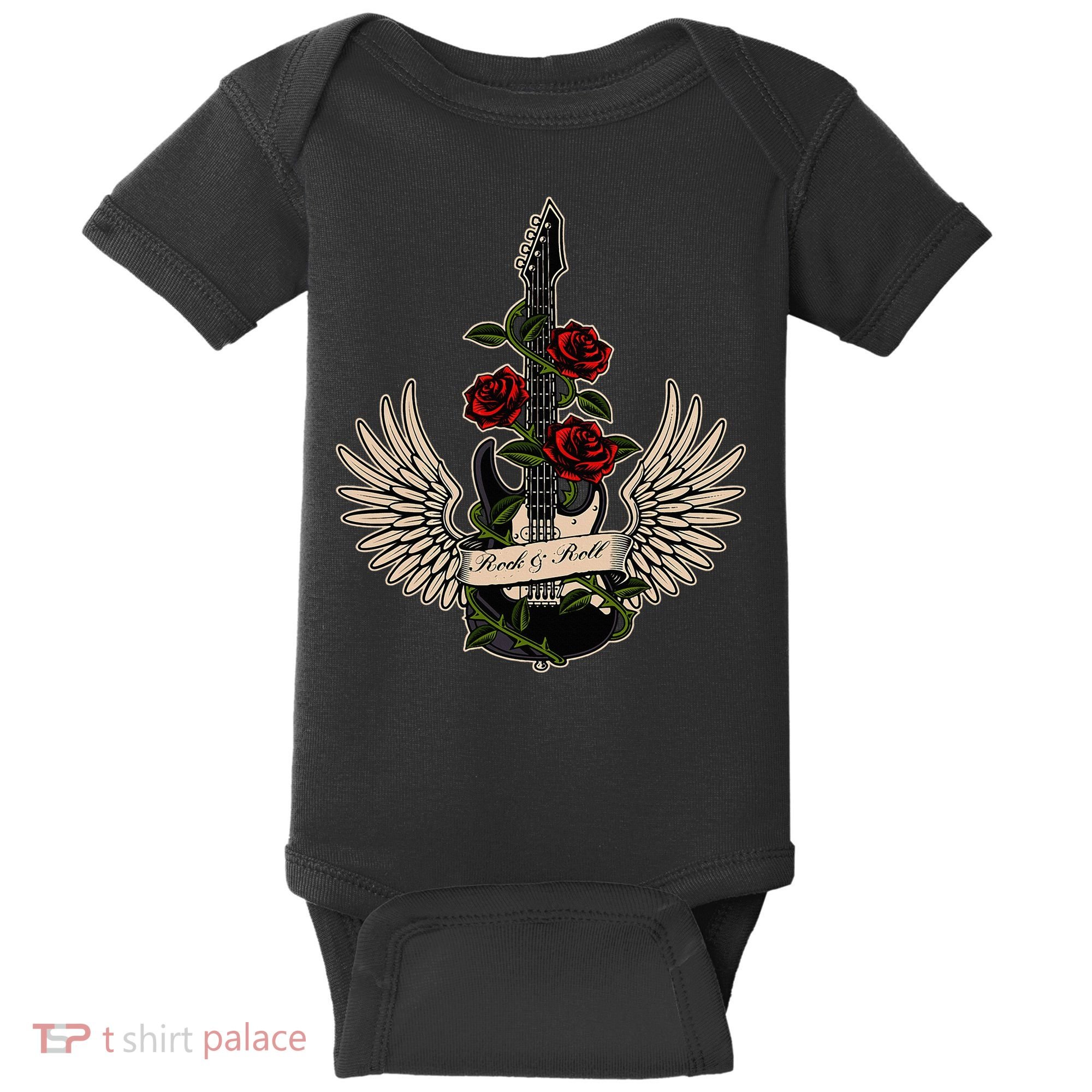 I Know ItS Only Rock And Roll Baby Bodysuit