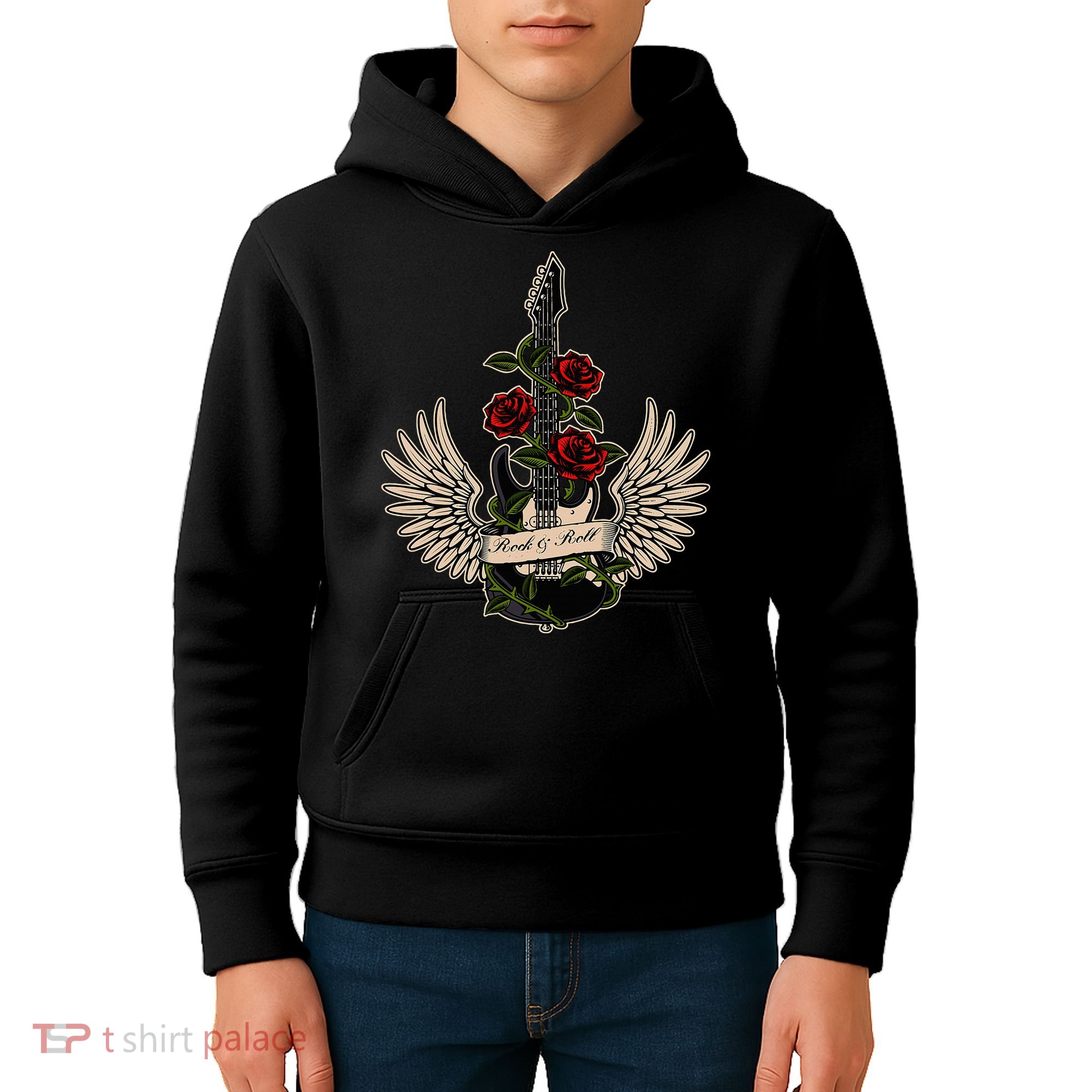 I Know ItS Only Rock And Roll Kids Hoodie