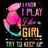I Know I Play Like A Girl Soccer Coffee Mug thumb 5
