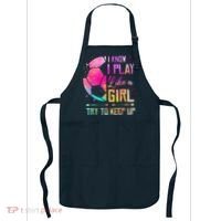 I Know I Play Like A Girl Soccer Apron thumb 0