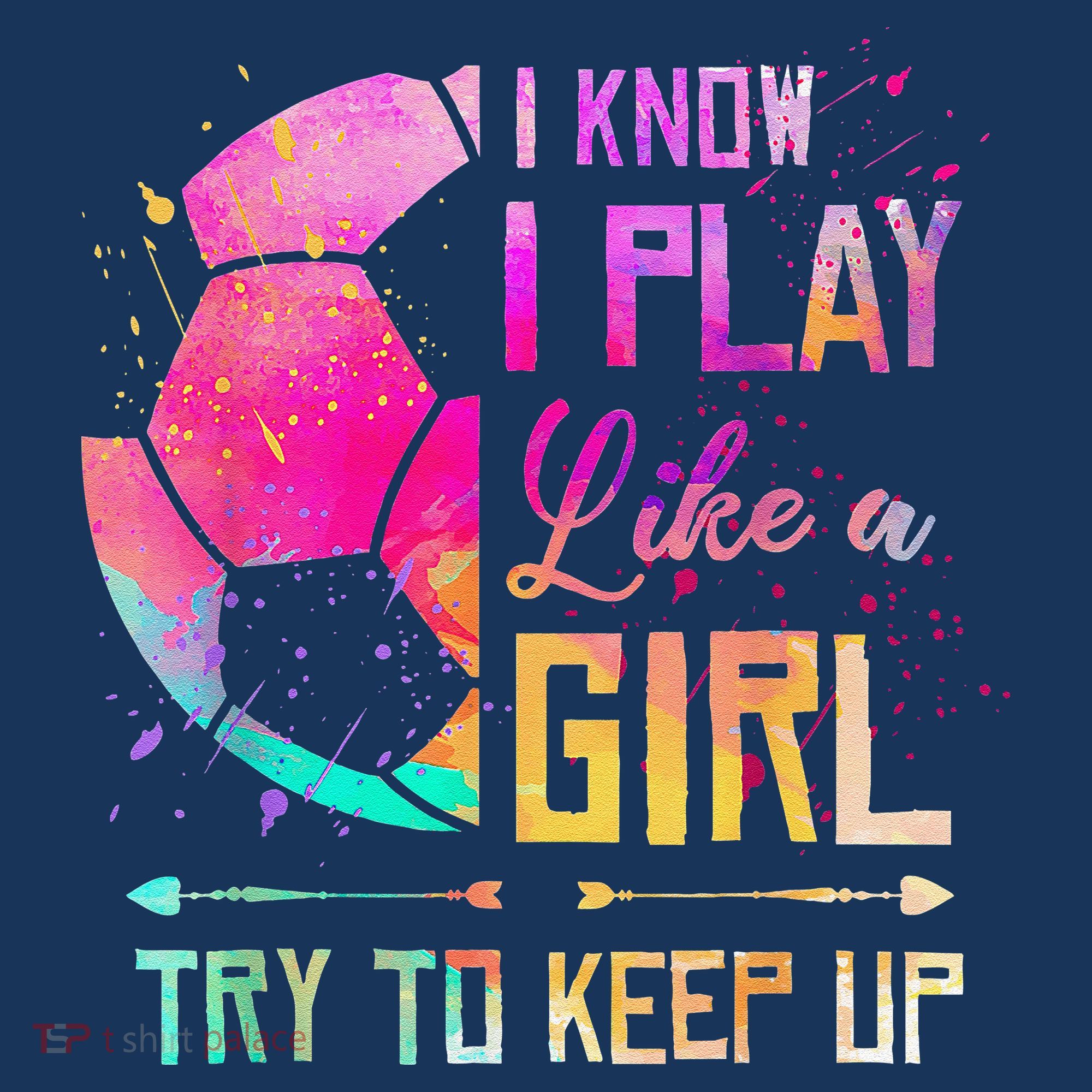 I Know I Play Like A Girl Soccer Women's Hoodie