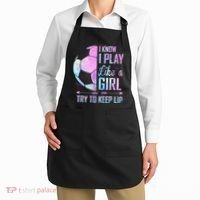 I Know I Play Like A Girl Soccer TShirt Apron thumb 2