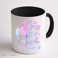I Know I Play Like A Girl Soccer TShirt Coffee Mug thumb 1