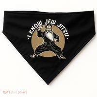 I Know Jew Jitsu USA-Made Doggie Bandana thumb 0
