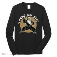I Know Jew Jitsu Long Sleeve Shirt thumb 0