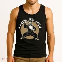 I Know Jew Jitsu Tank Top thumb 3