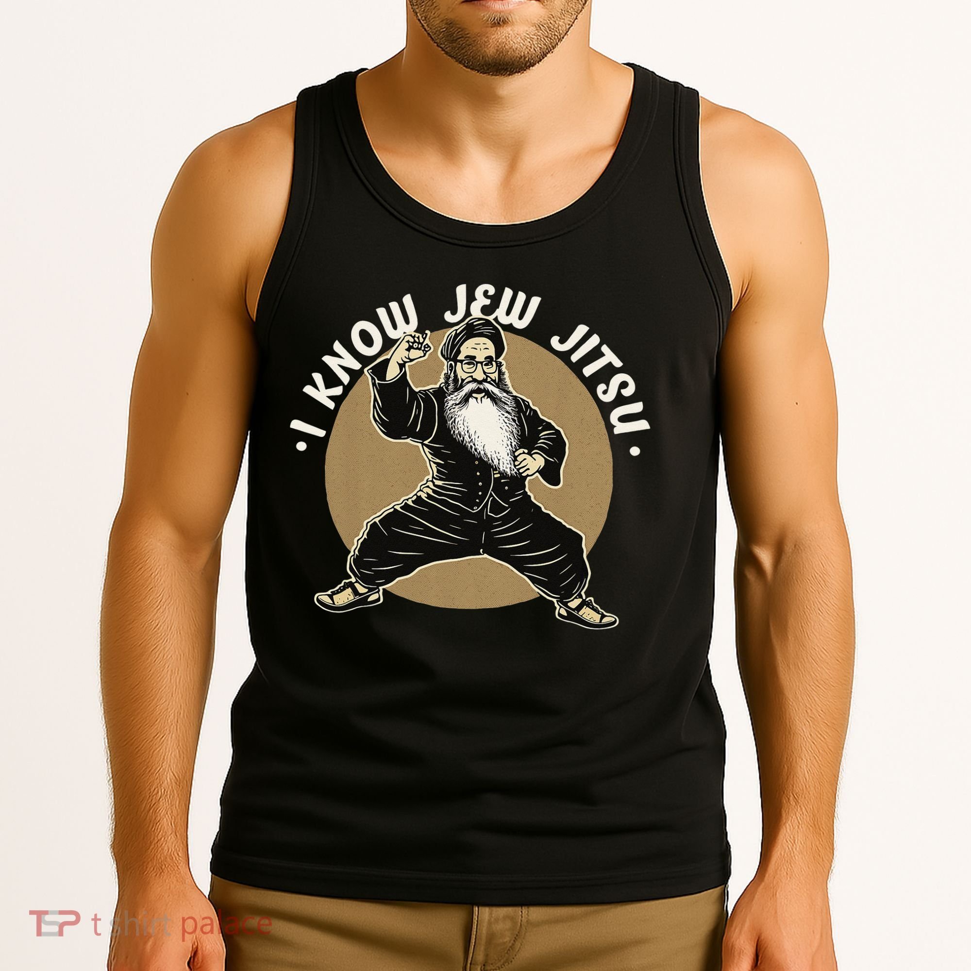 I Know Jew Jitsu Tank Top