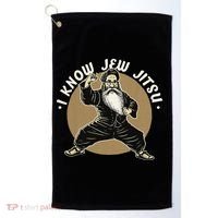 I Know Jew Jitsu Golf Towel thumb 0
