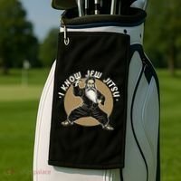 I Know Jew Jitsu Golf Towel thumb 2