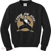 I Know Jew Jitsu Kids Sweatshirt thumb 0