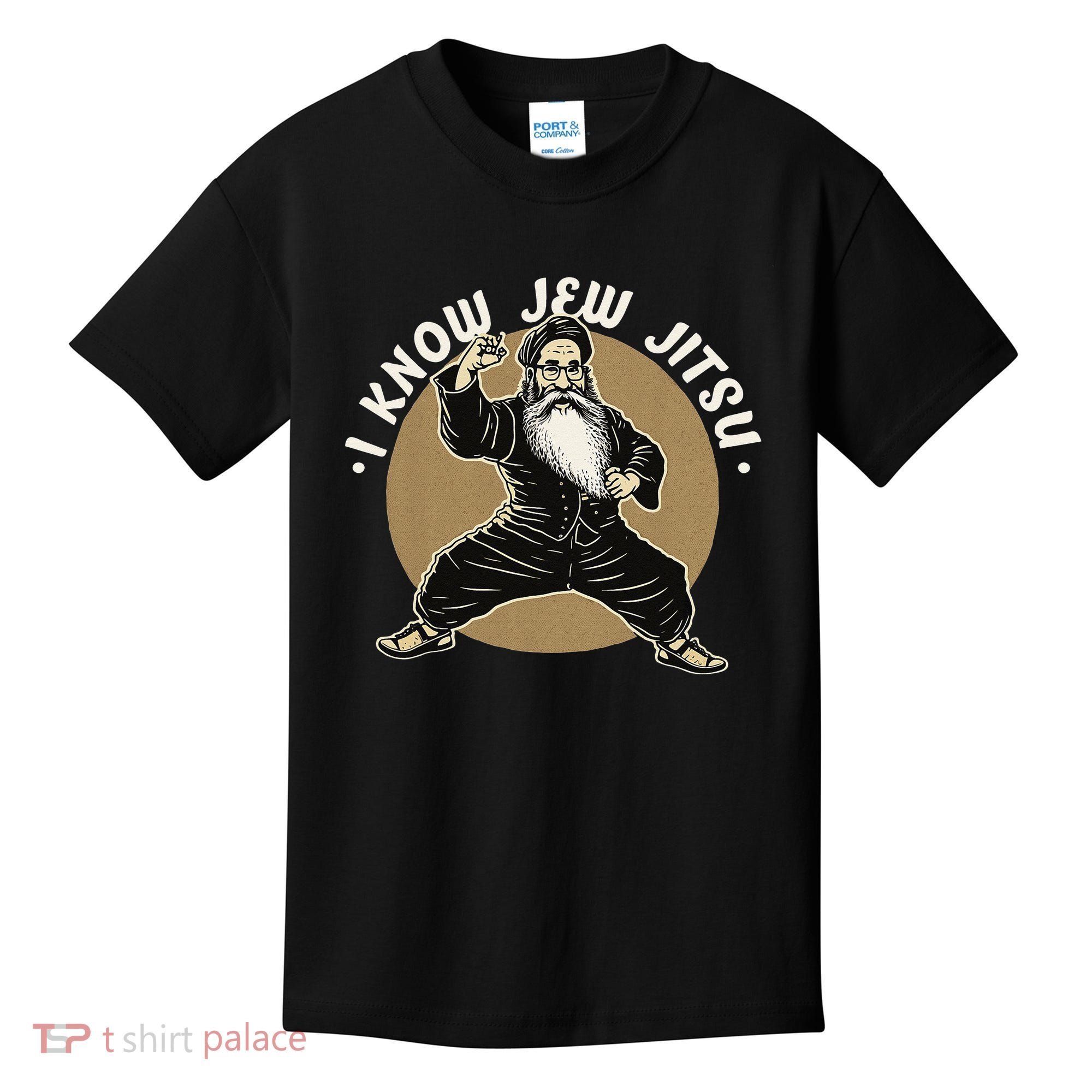 I Know Jew Jitsu Kids T-Shirt