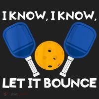 I Know Let It Bounce Pickleball Women's Sweatshirt thumb 2
