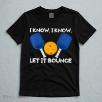 I Know Let It Bounce Pickleball T-Shirt thumb 5