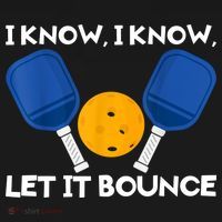 I Know Let It Bounce Pickleball Pajama Set thumb 2
