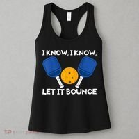 I Know Let It Bounce Pickleball Women's Tank Top thumb 3