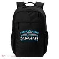 I Keep My Jokes In A DadABase Backpack thumb 0