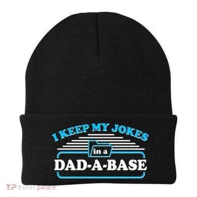 I Keep My Jokes In A DadABase Beanie