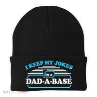 I Keep My Jokes In A DadABase Beanie thumb 0