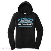 I Keep My Jokes In A DadABase Women's Hoodie thumb 0