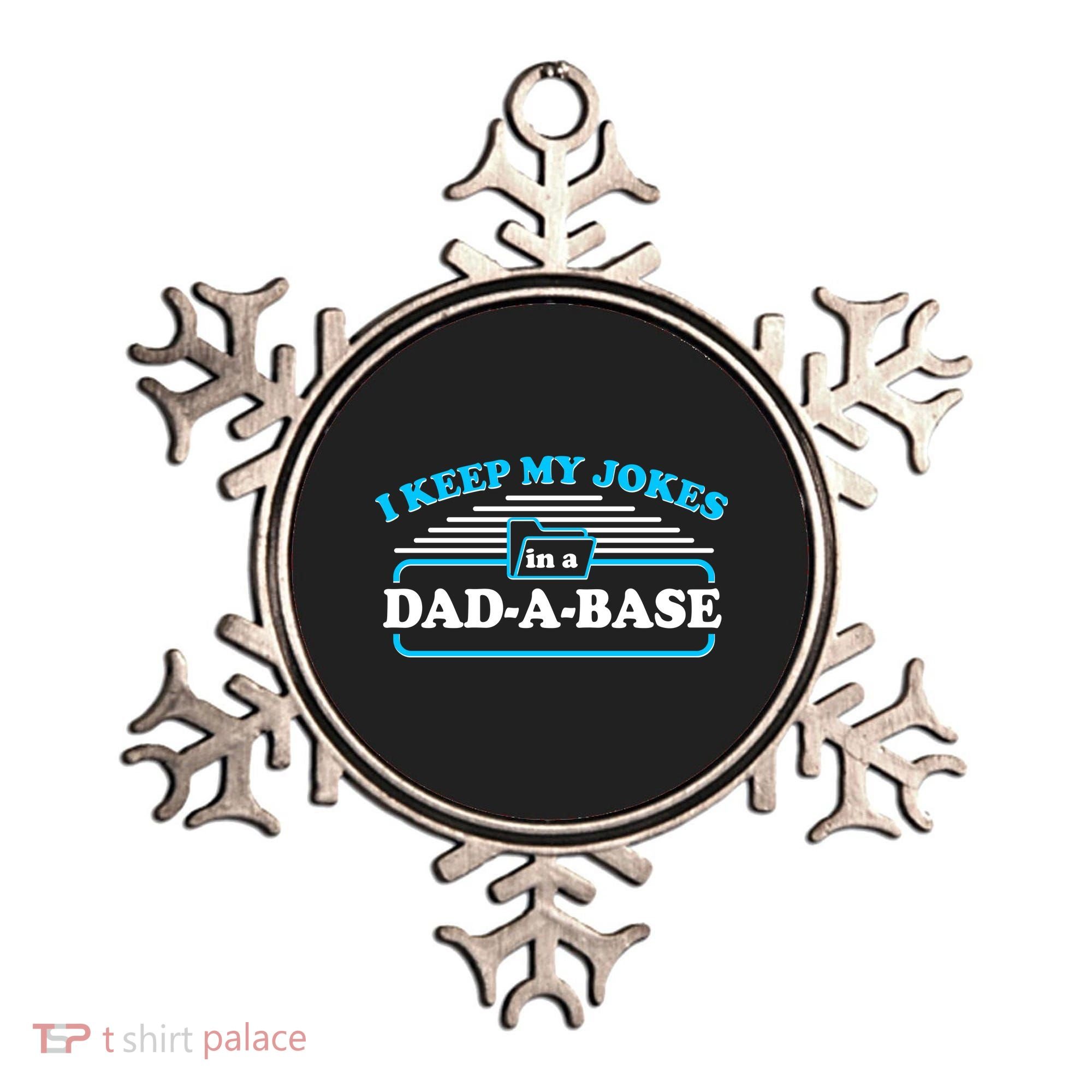 I Keep My Jokes In A DadABase Ornament