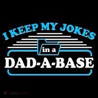 I Keep My Jokes In A DadABase Kids Long Sleeve Shirt thumb 2