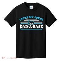 I Keep My Jokes In A DadABase Kids T-Shirt thumb 0