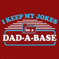 I Keep My Jokes In A DadABase Long Sleeve Shirt thumb 2