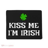 Irish Kiss Me Im Irish St Patricks Day Mousepad thumb 0