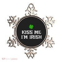 Irish Kiss Me Im Irish St Patricks Day Ornament thumb 0