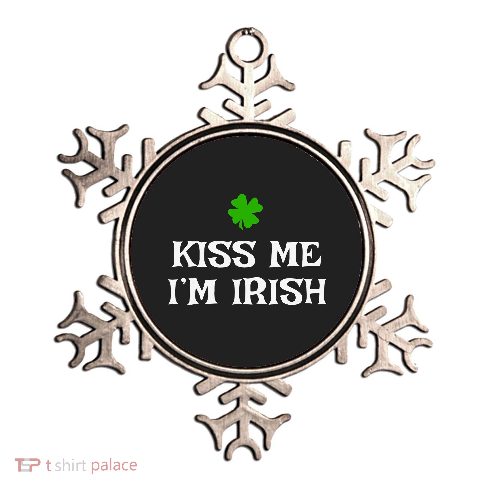 Irish Kiss Me Im Irish St Patricks Day Ornament