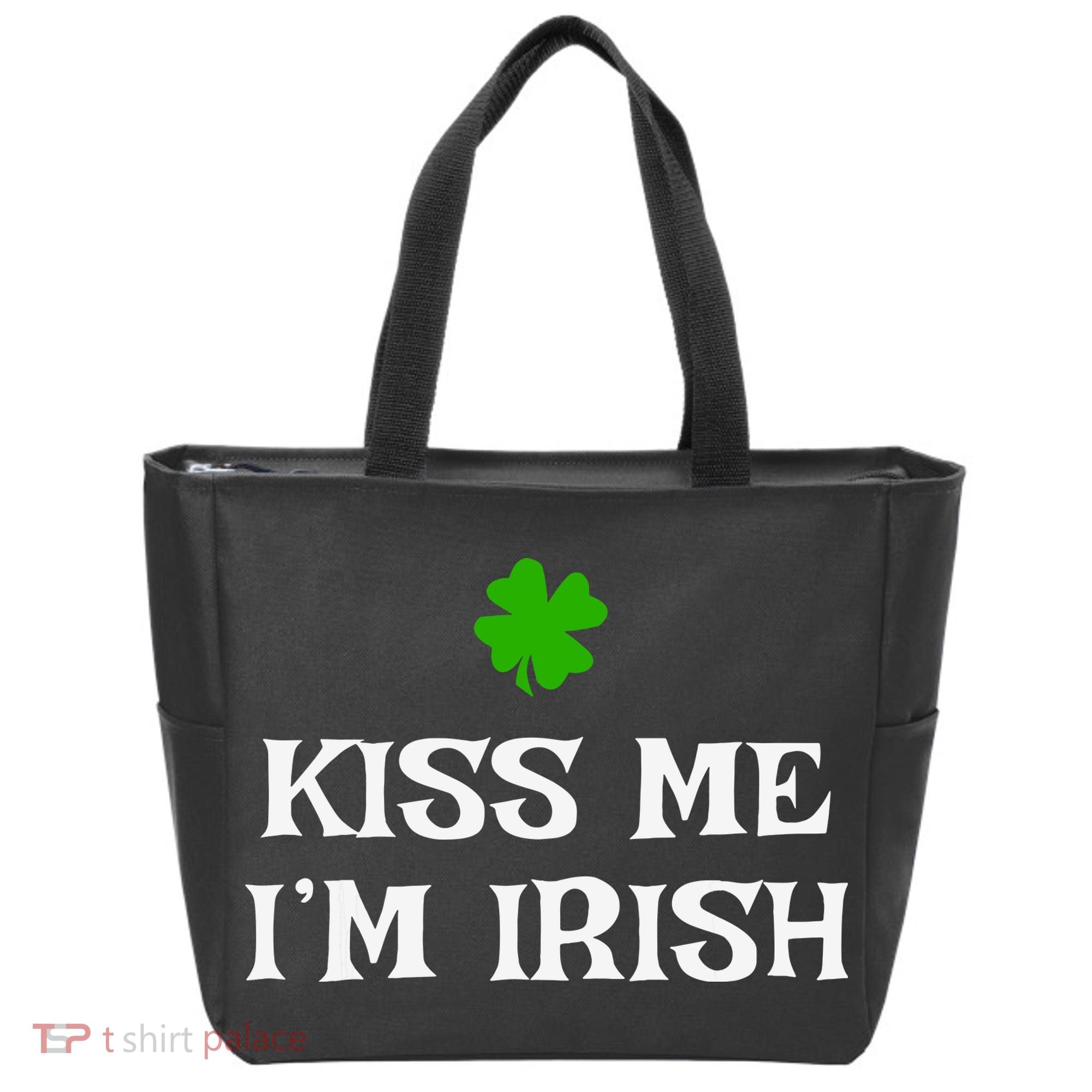 Irish Kiss Me Im Irish St Patricks Day Tote Bag