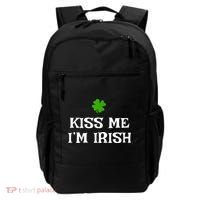 Irish Kiss Me Im Irish St Patricks Day Backpack thumb 0