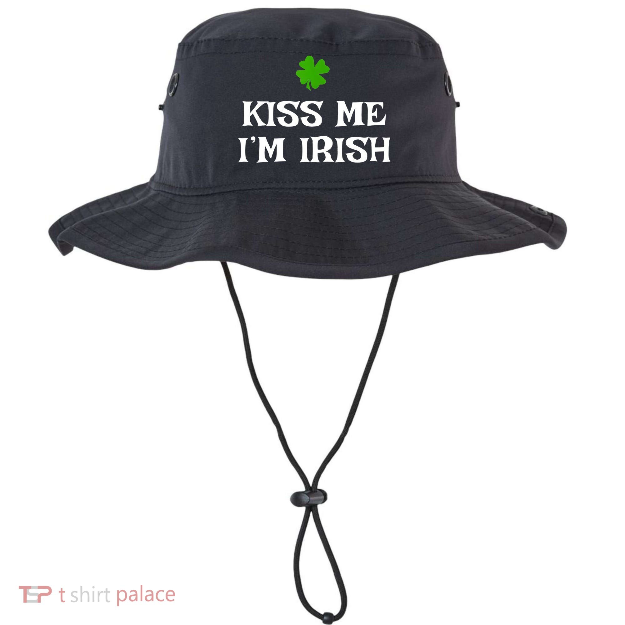Irish Kiss Me Im Irish St Patricks Day Bucket Hat