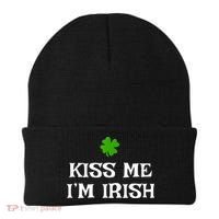 Irish Kiss Me Im Irish St Patricks Day Beanie thumb 0