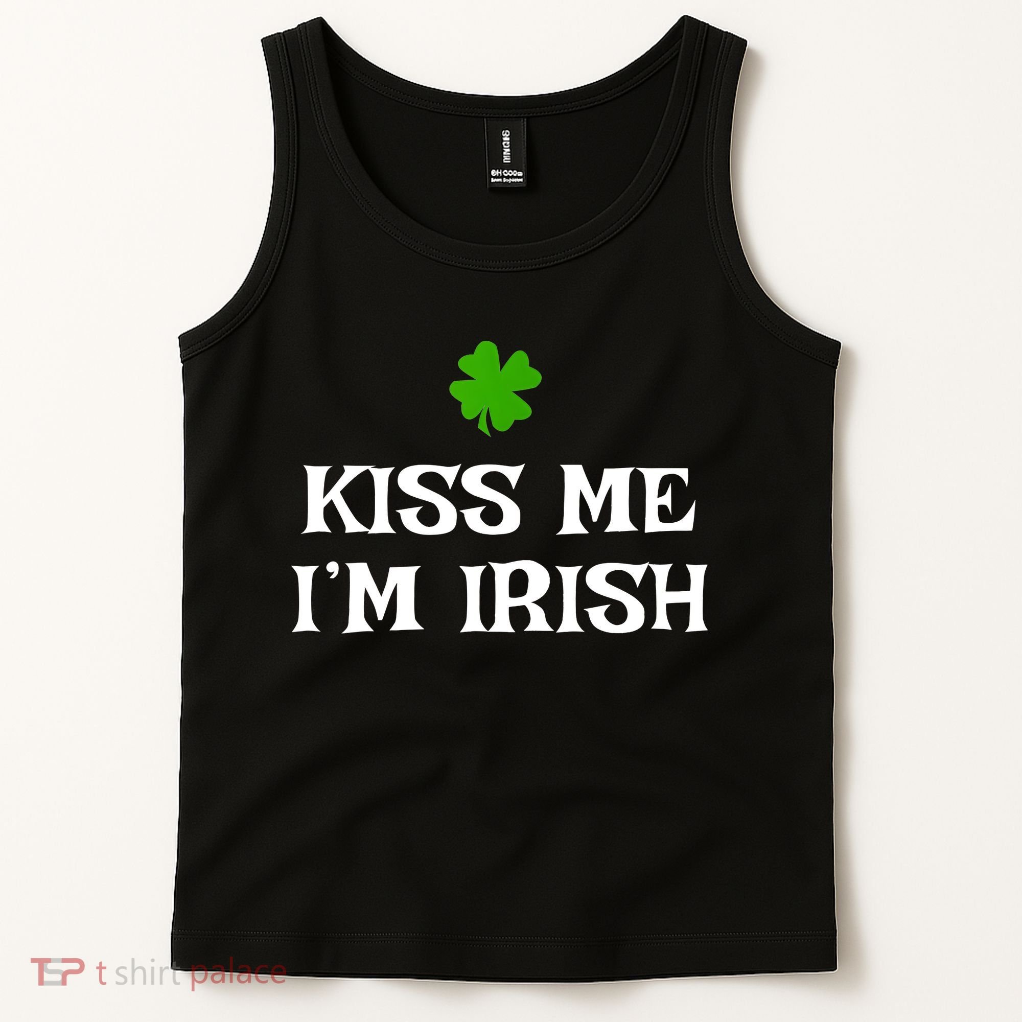 Irish Kiss Me Im Irish St Patricks Day Tank Top