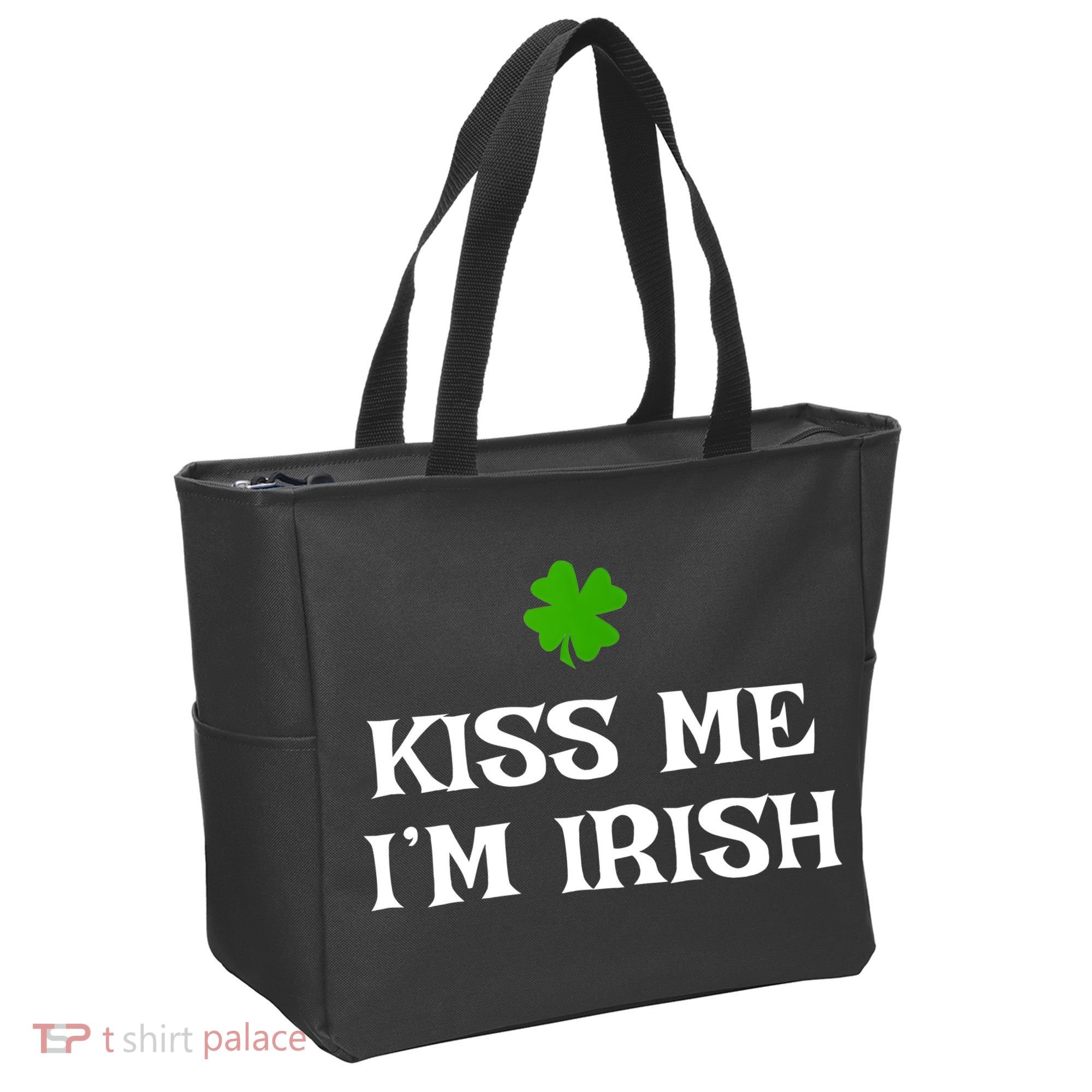 Irish Kiss Me Im Irish St Patricks Day Tote Bag