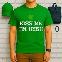 Irish Kiss Me Im Irish St Patricks Day T-Shirt thumb 6