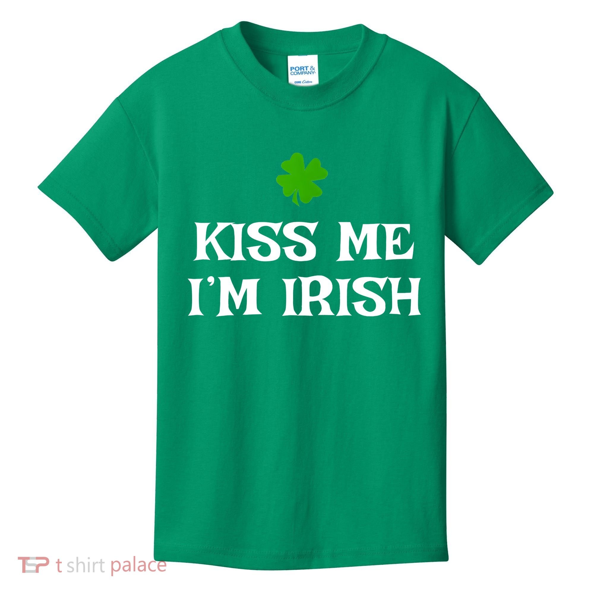 Irish Kiss Me Im Irish St Patricks Day Kids T-Shirt