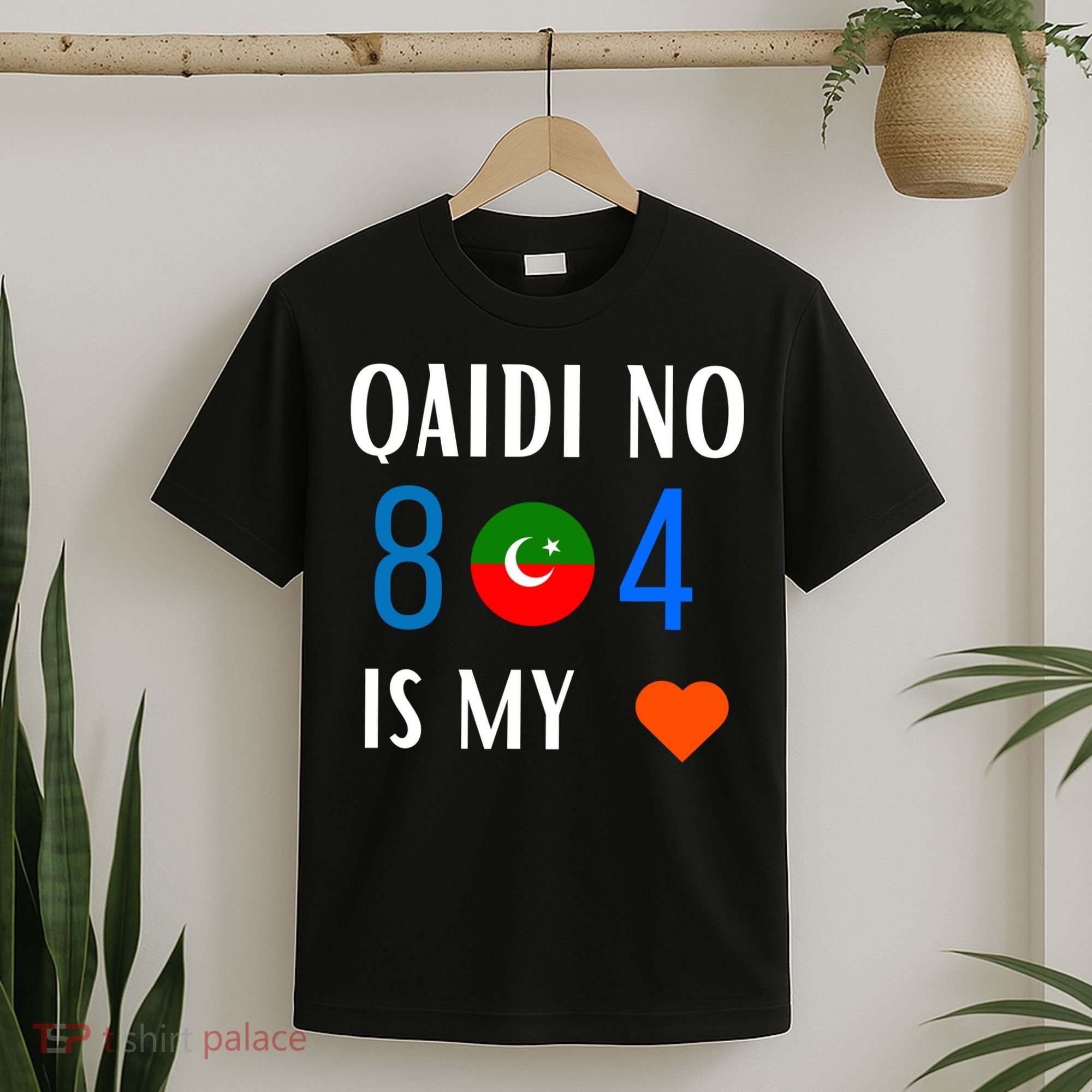 Imran Khan Number Qaidi No 804 Is Our Love Pti Supporter T-Shirt
