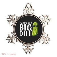 I'm Kind Of A Big Dill Funny Pickle Ornament thumb 0