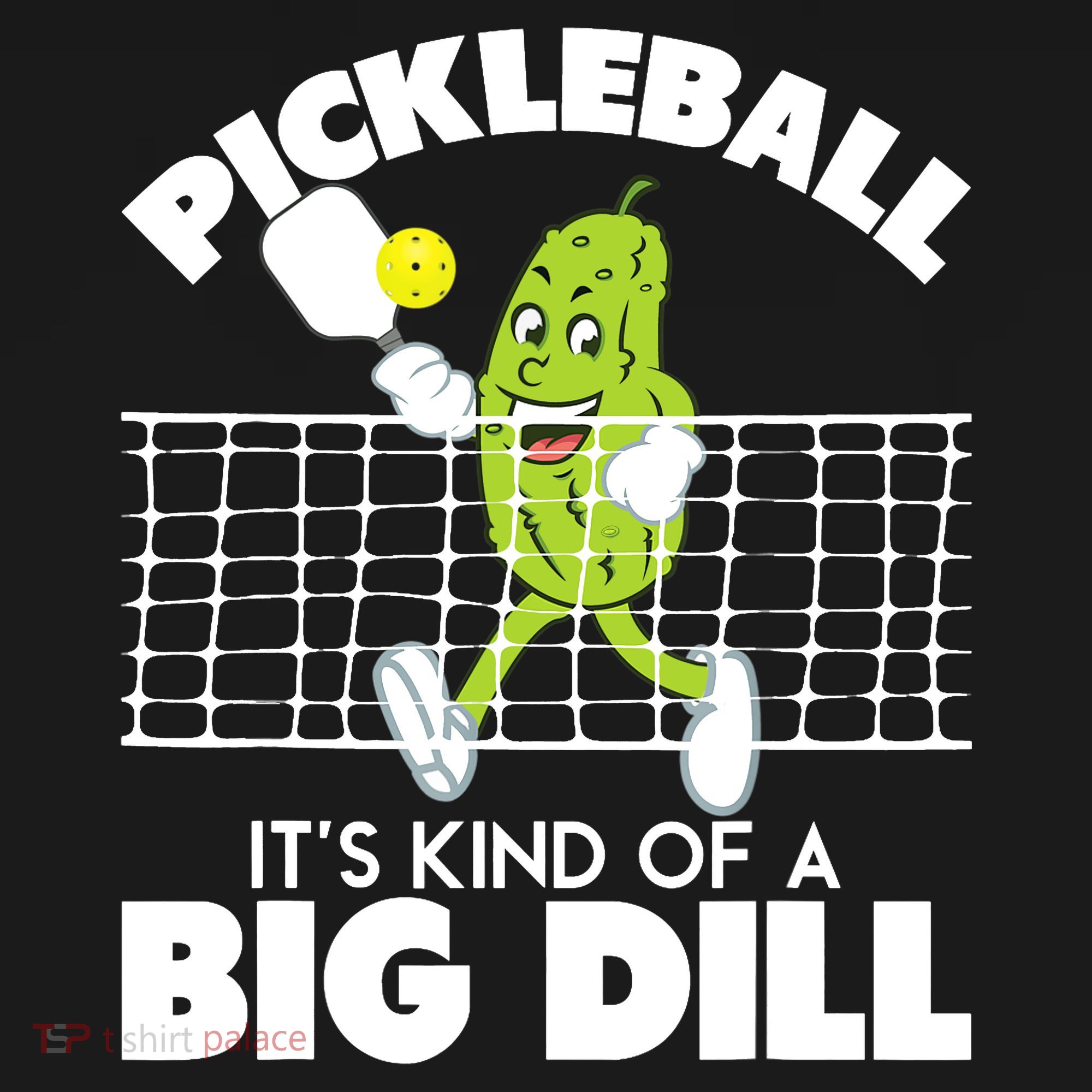 It's Kind Of A Big Dill Funny Pickleball Paddleball Sweatshirt